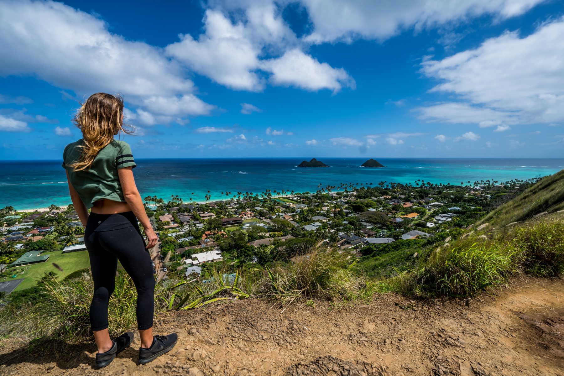 You can see why the Lanikai Pillbox hike has become so popular.