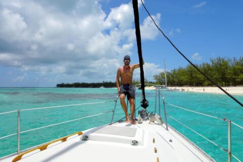 Sailing in the Bahamas