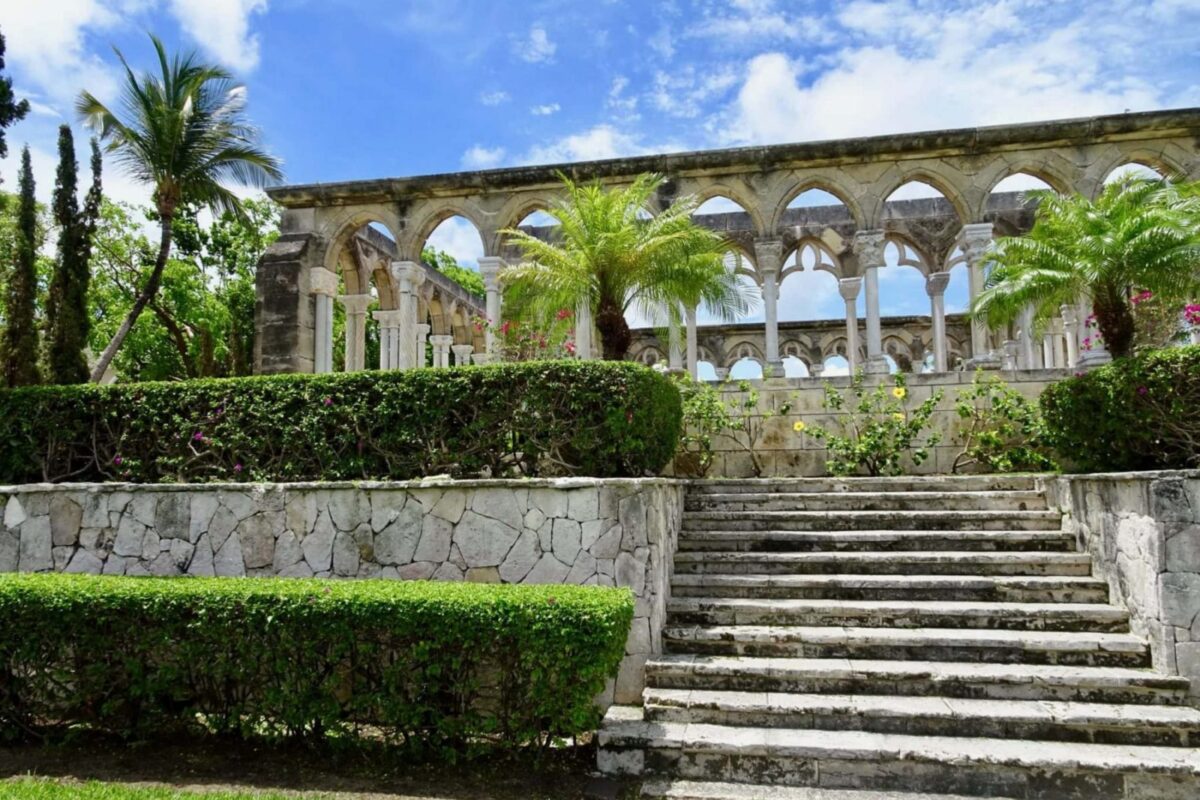 The Cloister & Versailles Gardens on Paradise Island in Nassau Bahamas