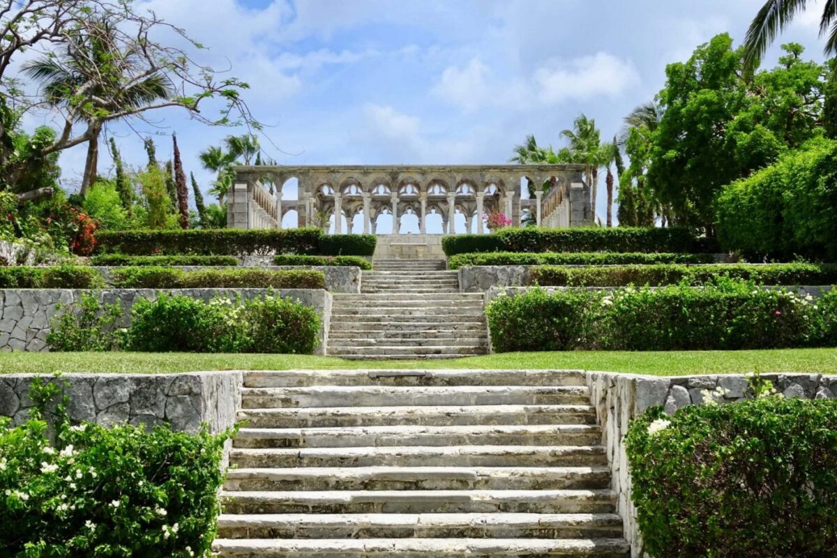 The Cloister & Versailles Gardens on Paradise Island in Nassau Bahamas