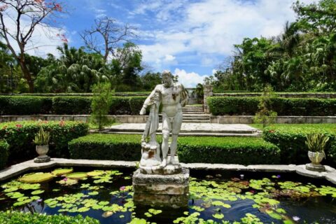 The Cloister & Versailles Gardens on Paradise Island in Nassau Bahamas