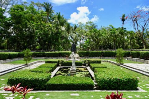 The Cloister & Versailles Gardens on Paradise Island in Nassau Bahamas