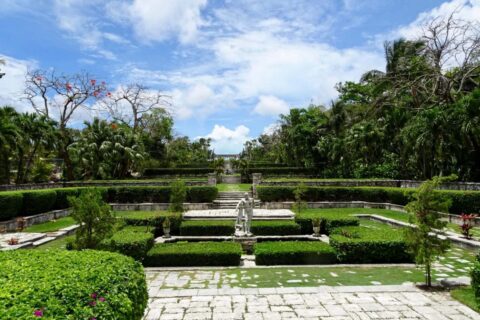 The Cloister & Versailles Gardens on Paradise Island in Nassau Bahamas