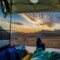 Backpacking in Badlands National Park in South Dakota