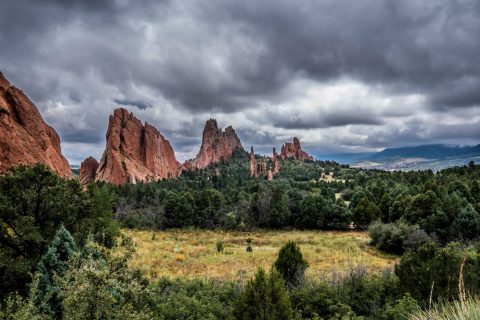 Garden of the Gods in Colorado