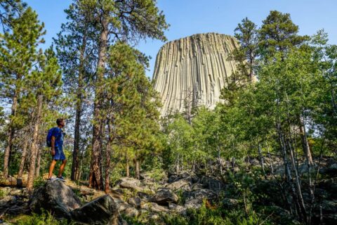 Devils Tower National Monument in Wyoming